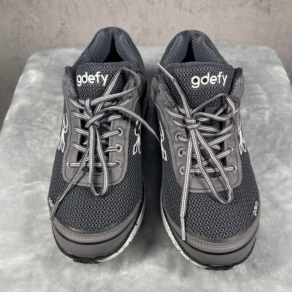 Gravity Defyer G-Defy Ion Mens Size 10 Grey Black VersoShock Sneakers - Picture 5 of 10